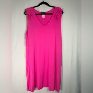 Heimish USA Tank Dress Ruffle Detail